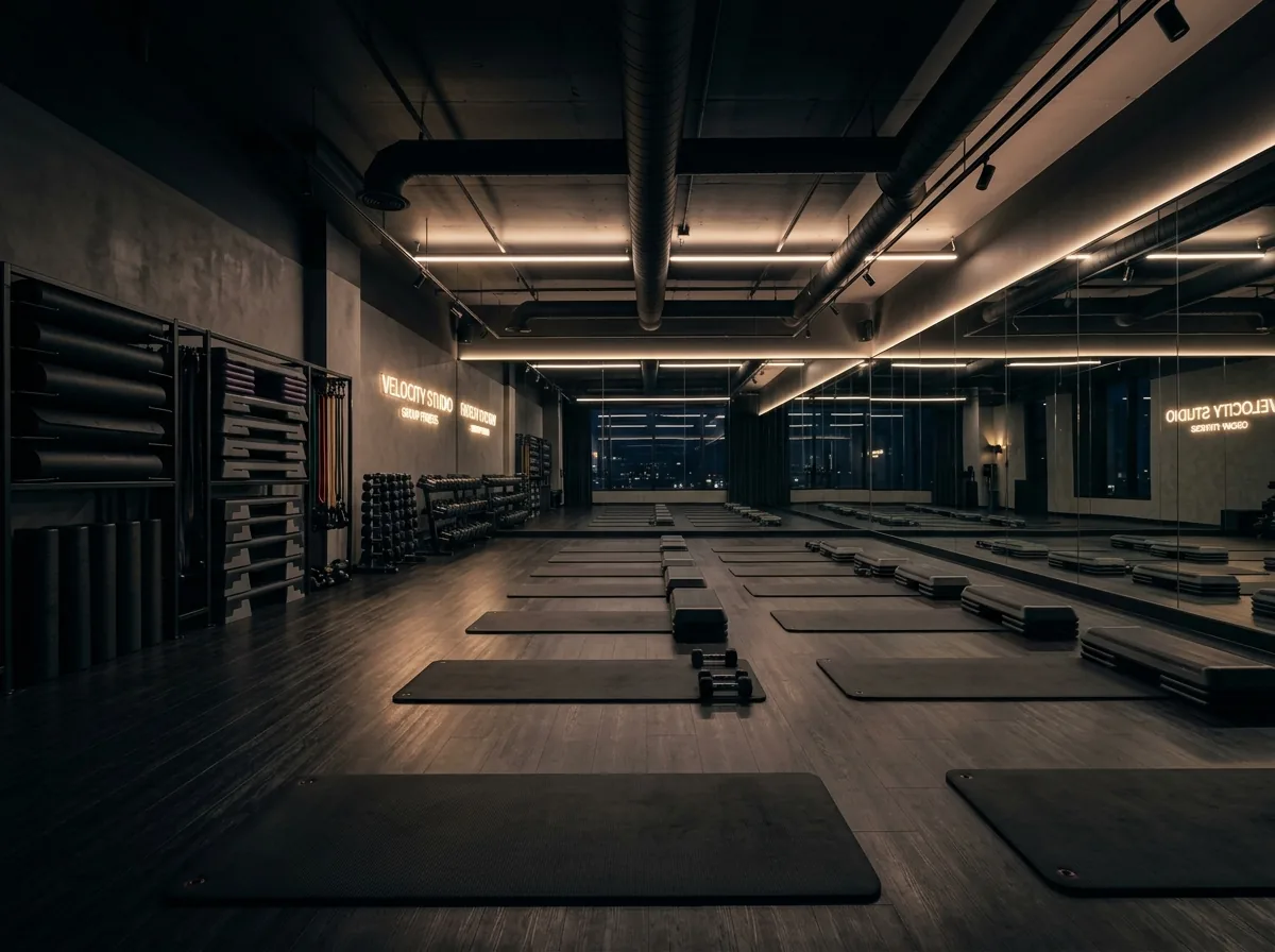 Sală de aerobic și clase de grup BROGYM