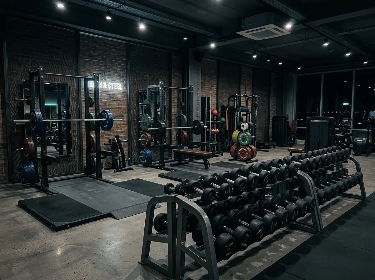 Zona de fitness și greutăți BROGYM